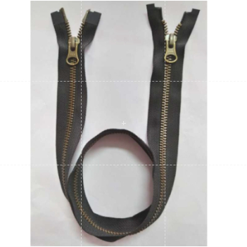 Risleting Sleting Zipper YKK Jaket Besi 2 Kepala - Rel Bakar No. 5 - RGKBMR 56 (1 Lusin)