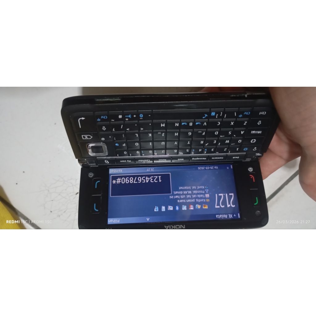 Dijual Hp Nokia communicator E90 normal fungsi sinyal all operator minat pm