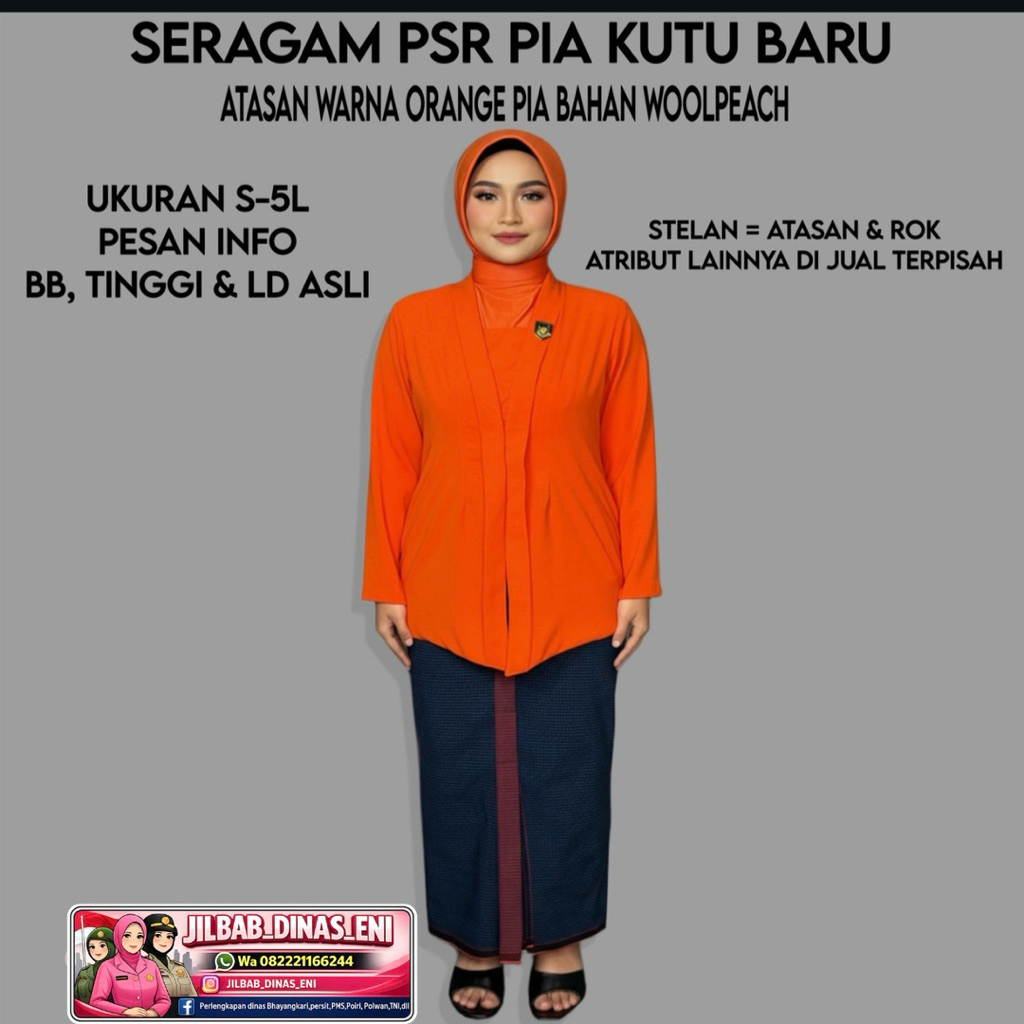 SERAGAM PSR PIA KUTU BARU