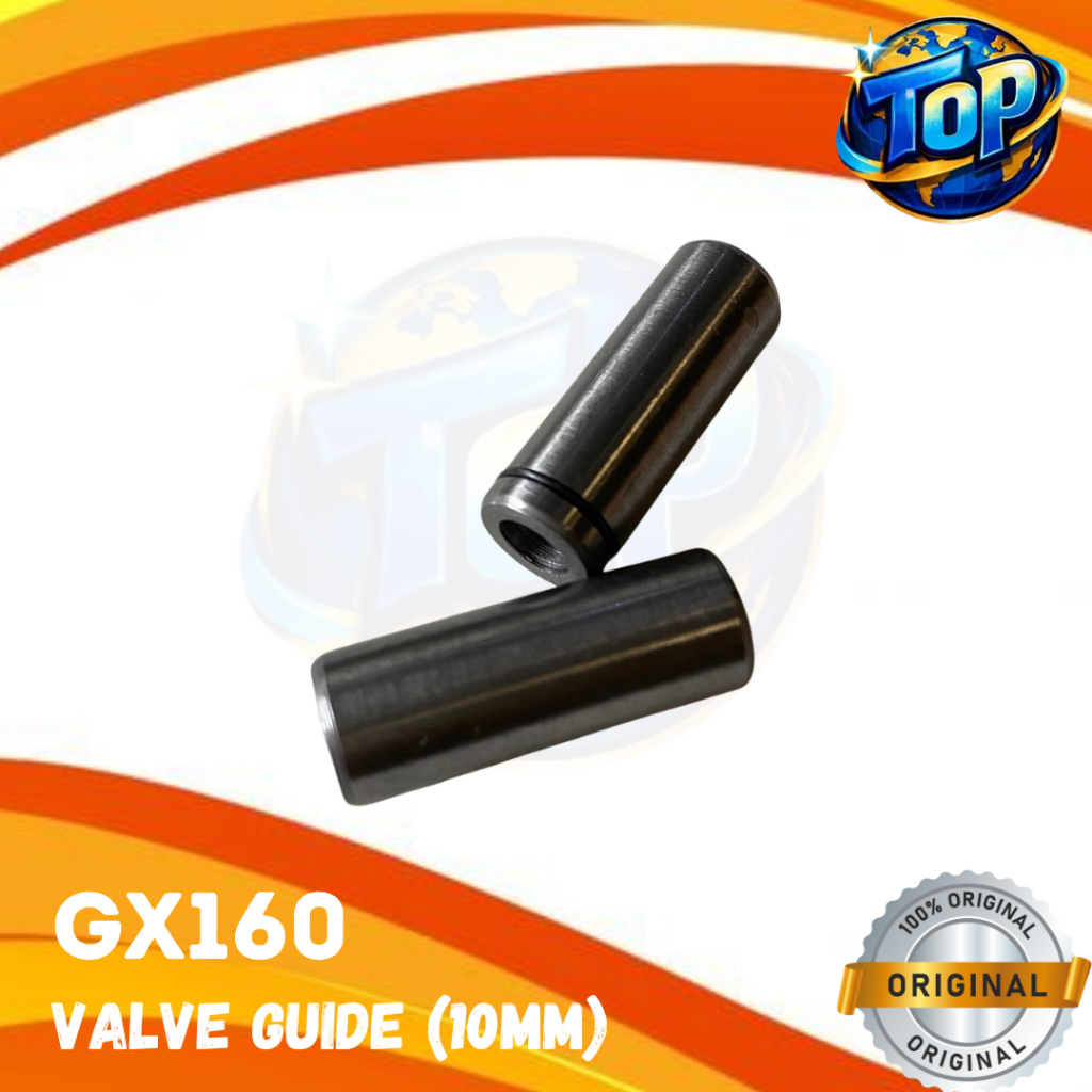 Valve Guide GX160 GX200 (10MM) / Bosh Klep GX160 GX200 10MM / Bos Klep 10 MM Mesin Penggerak Serbagu