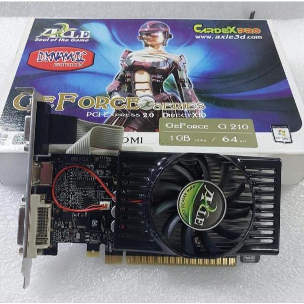 VGA CARD AXLE GT630 4GB DDR3 128BIT - AX-GT630/4GSD3P8CDIL