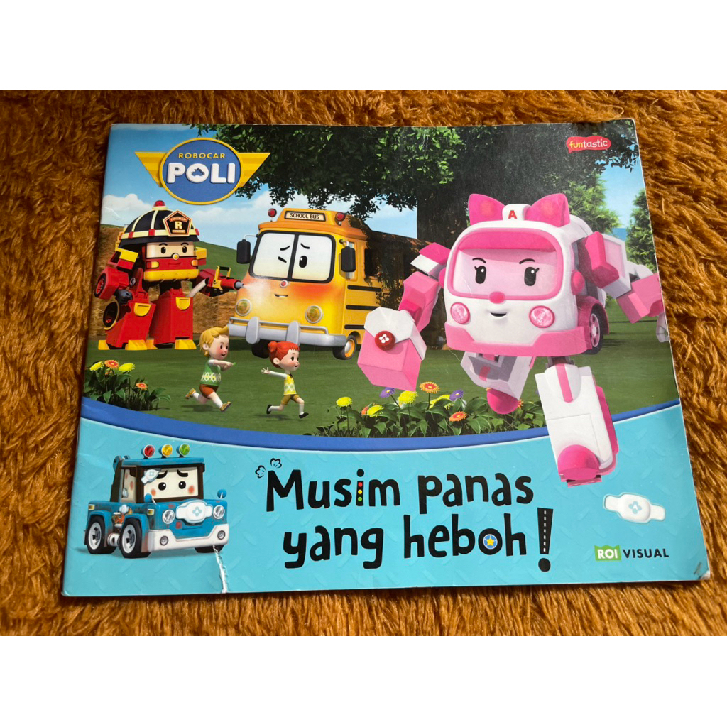 Buku preloved Robocar Poli-Musim Panas yang Heboh