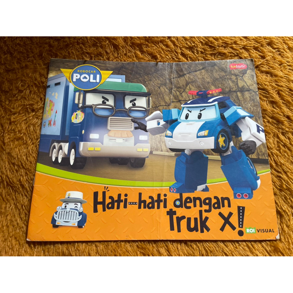 Buku preloved Robocar Poli-Hati-Hati dengan Truk X