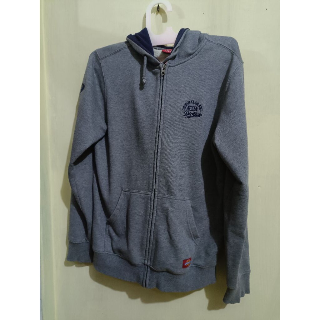 Hoodie Zipper original dickies size M
