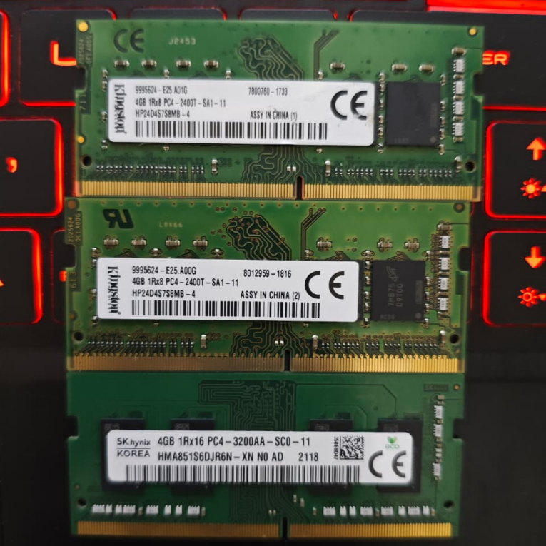 RAM Laptop DDR4 4GB Micron 2666MHz & TeamGroup 2666MHz – Original SODIMM