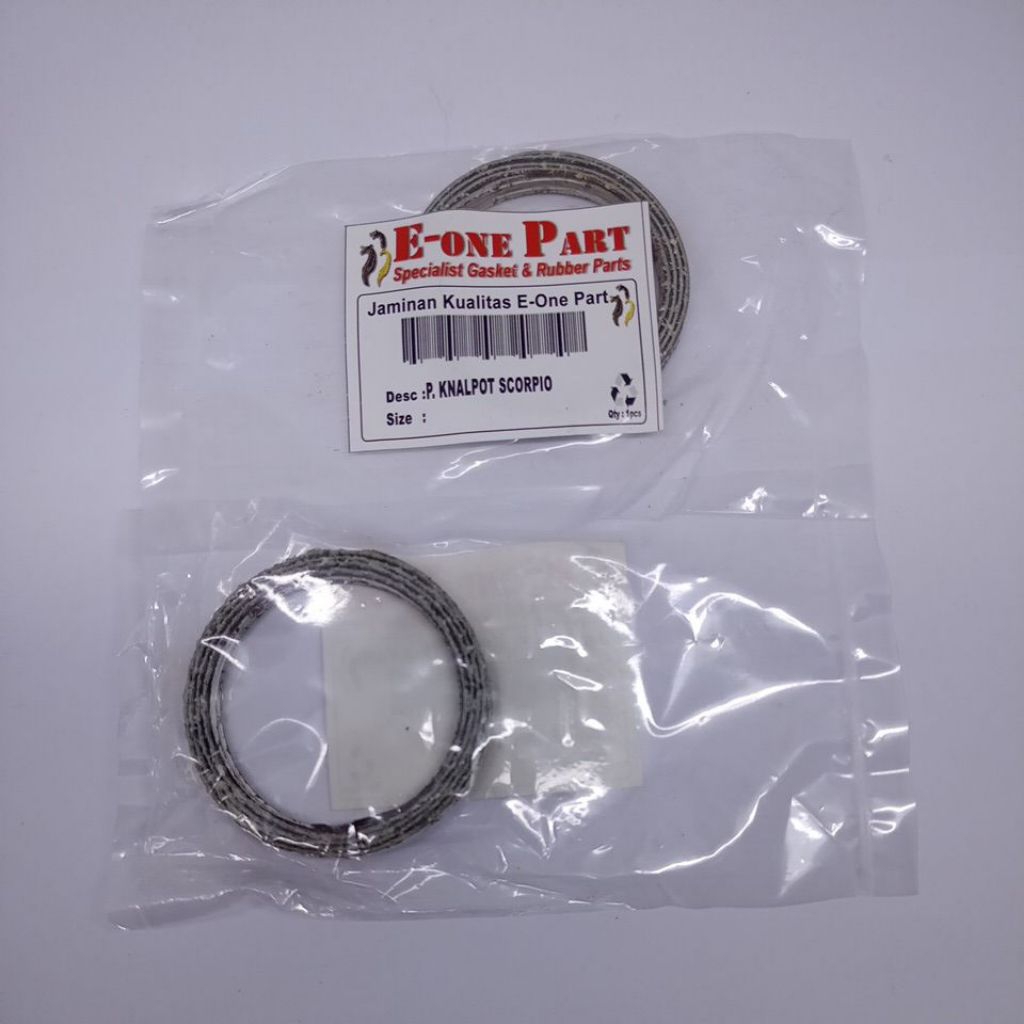 PAKING KNALPOT SCORPIO ORIGINAL E-ONE PART
