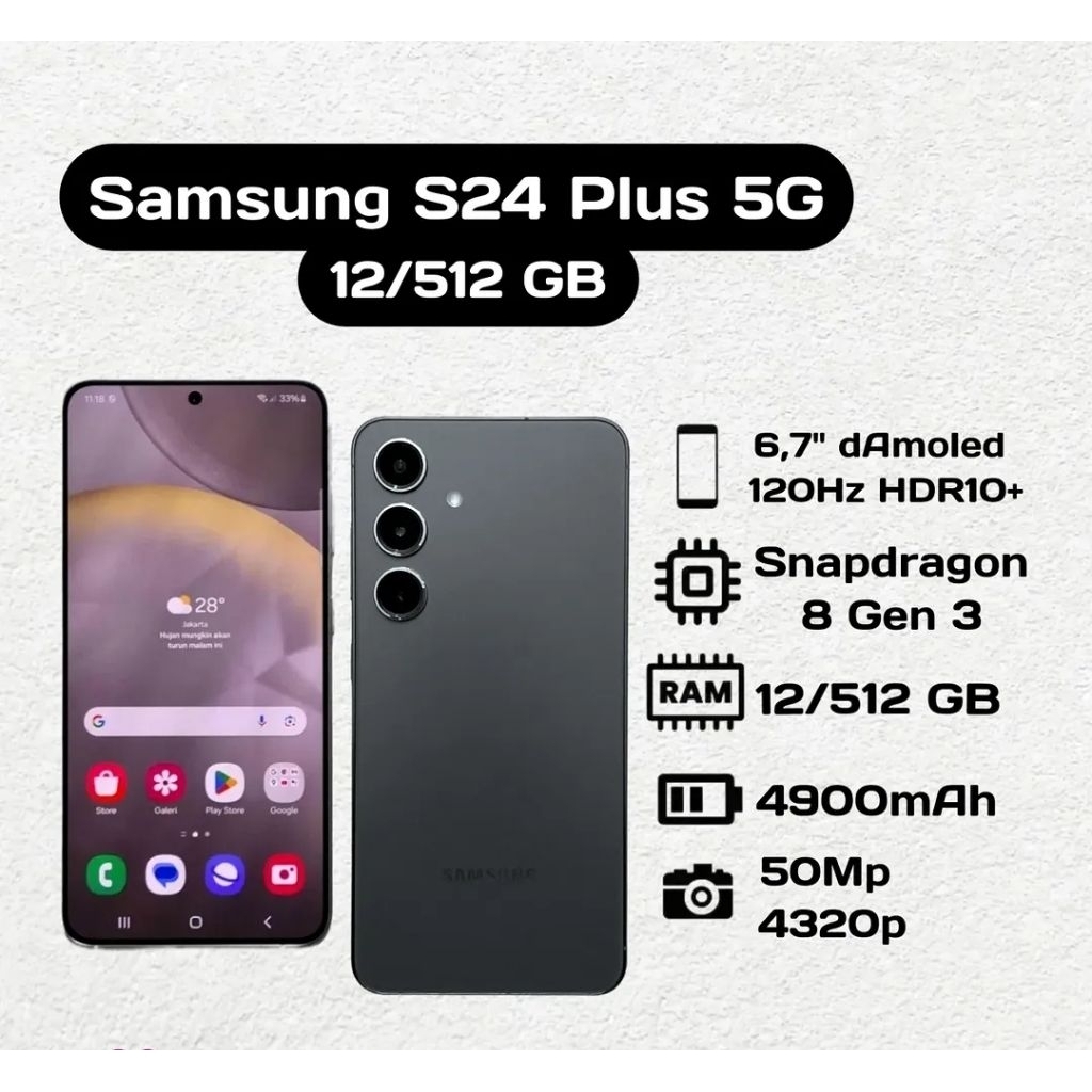 Samsung Galaxy S24 Plus 5G 12/512 GB Second