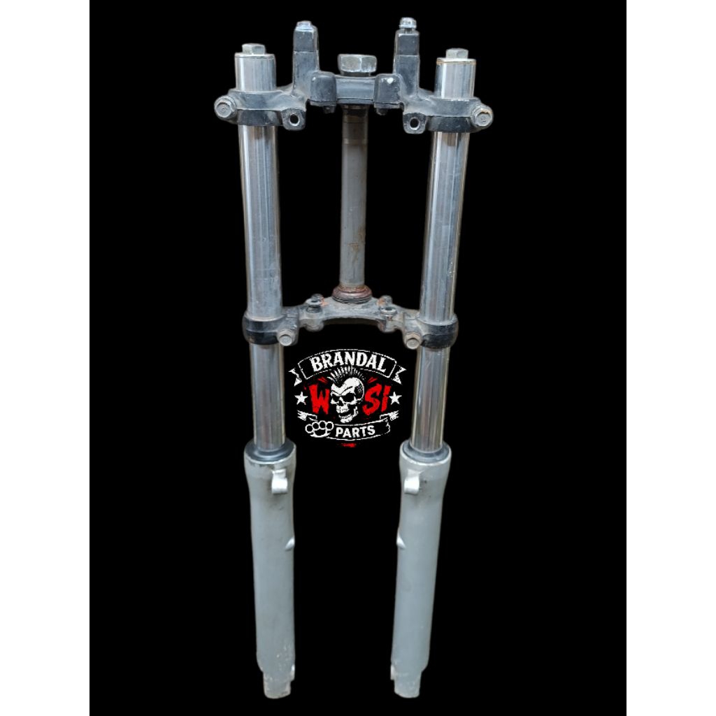 SKOK SEKOK SHOCK DEPAN MEGAPRO HIU MEGAPRO LAMA 2005 ORIGINAL COPOTAN