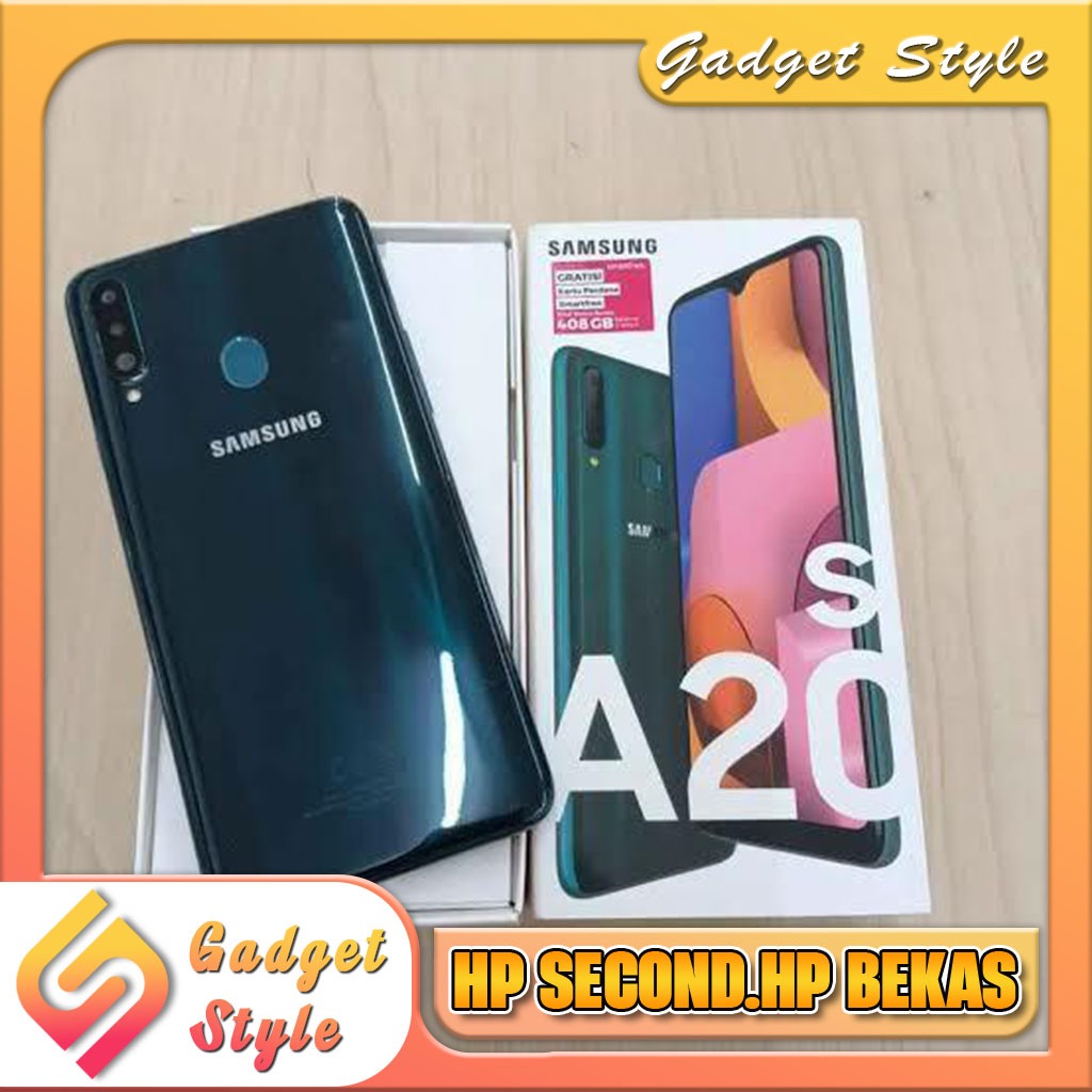 Samsung A20s Ram 3/32GB | Ram 4/64GB Second Resmi Gadget Style Store