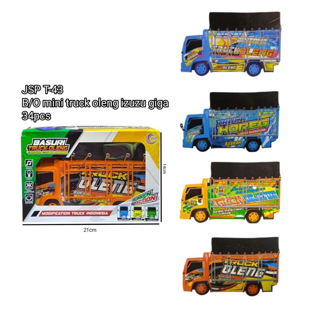 TRUCK OLENG BO TANPA REMOTE