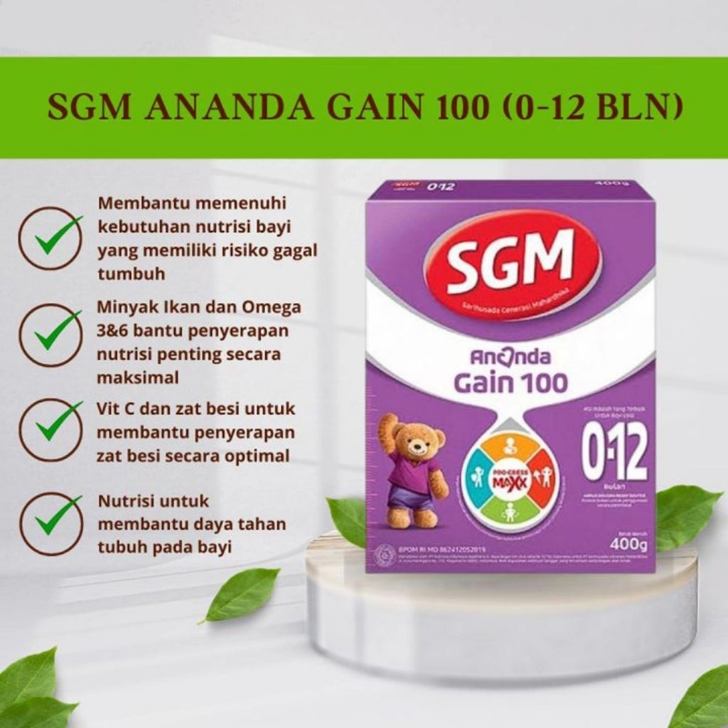 SGM GAIN 100 400 GR