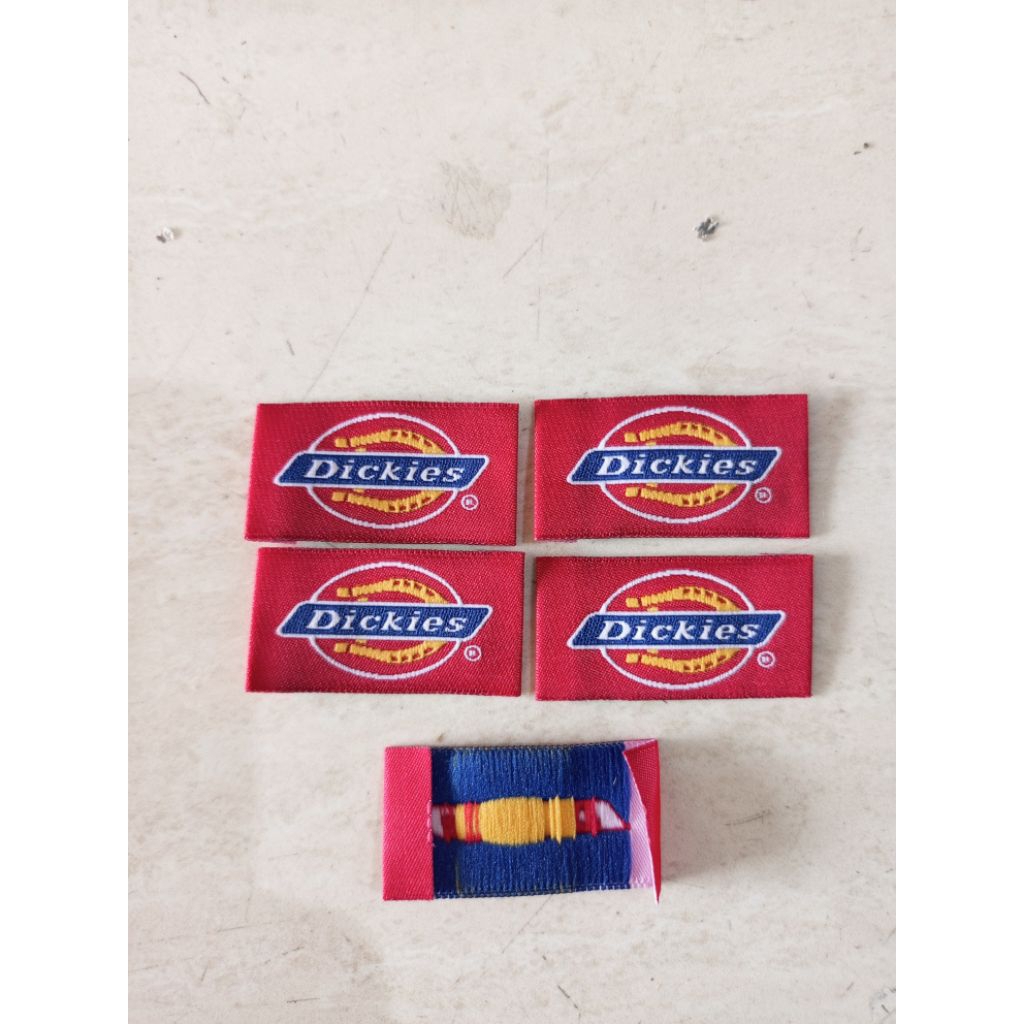 Tag label dickies original garment