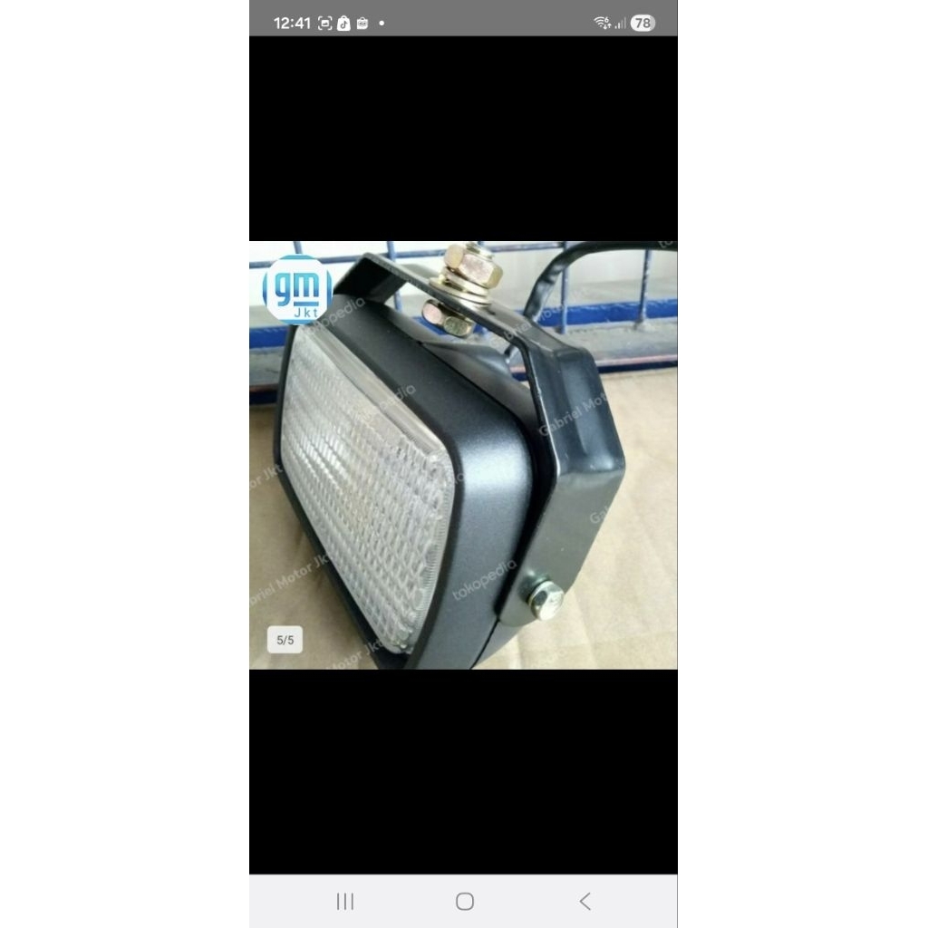 lampu sorot cobelco tx 5000 12/24v