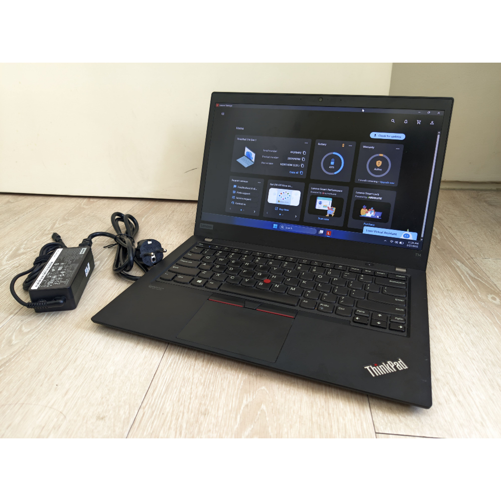 Thinkpad T14 16/256 i7 Nvidia Mx330 Masih Bergaransi Resmi Lenovo