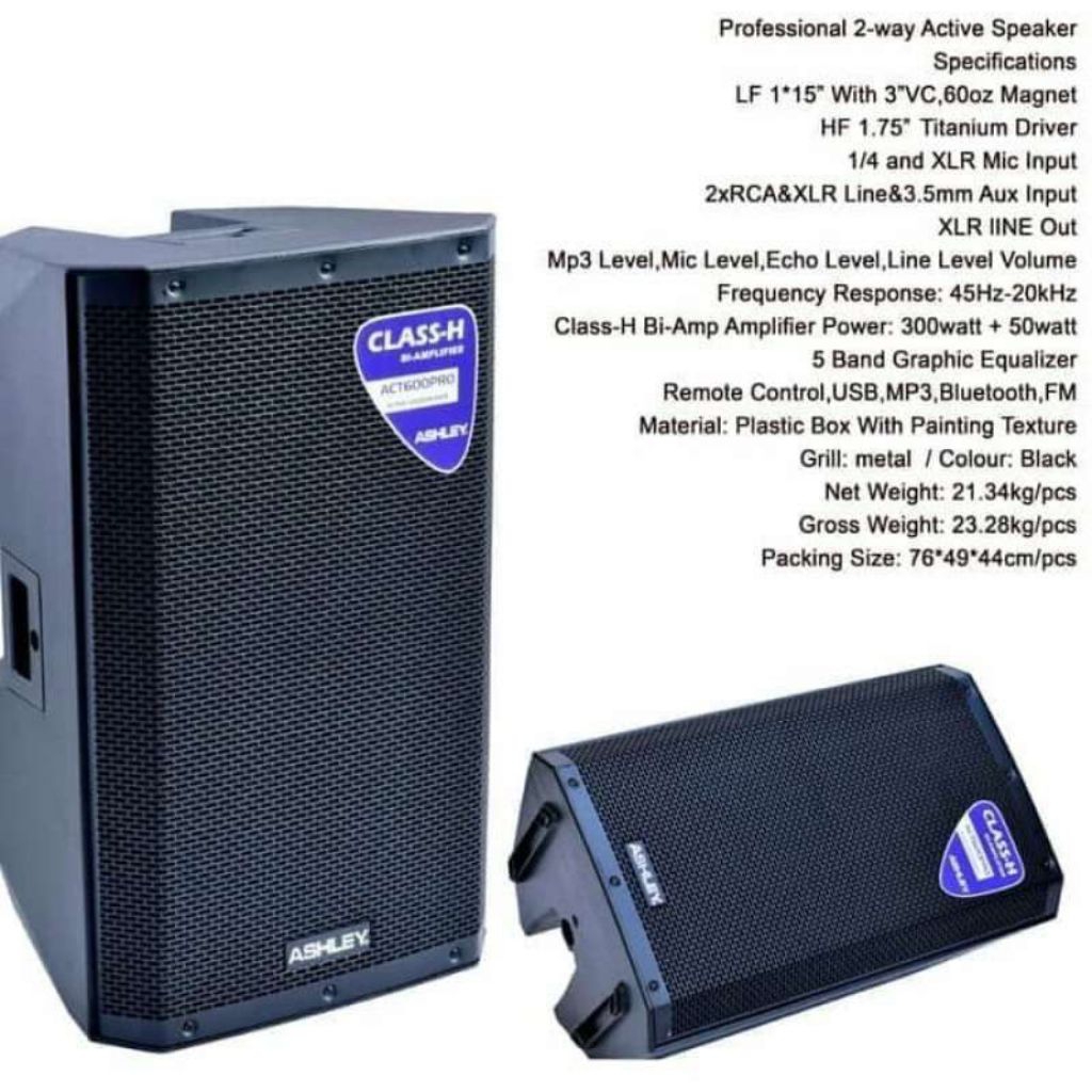 AktifspikerASHLEY15inchACT600Pro