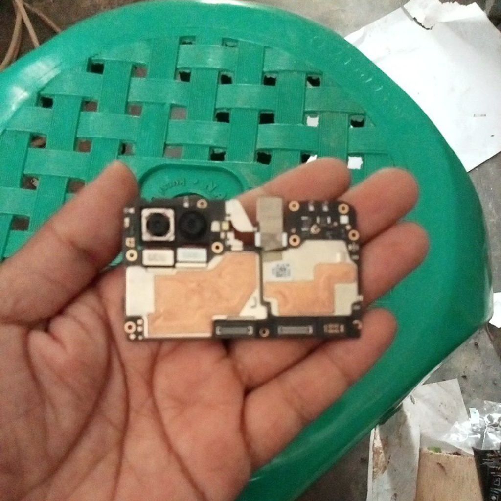 mesin Oppo a3s matot