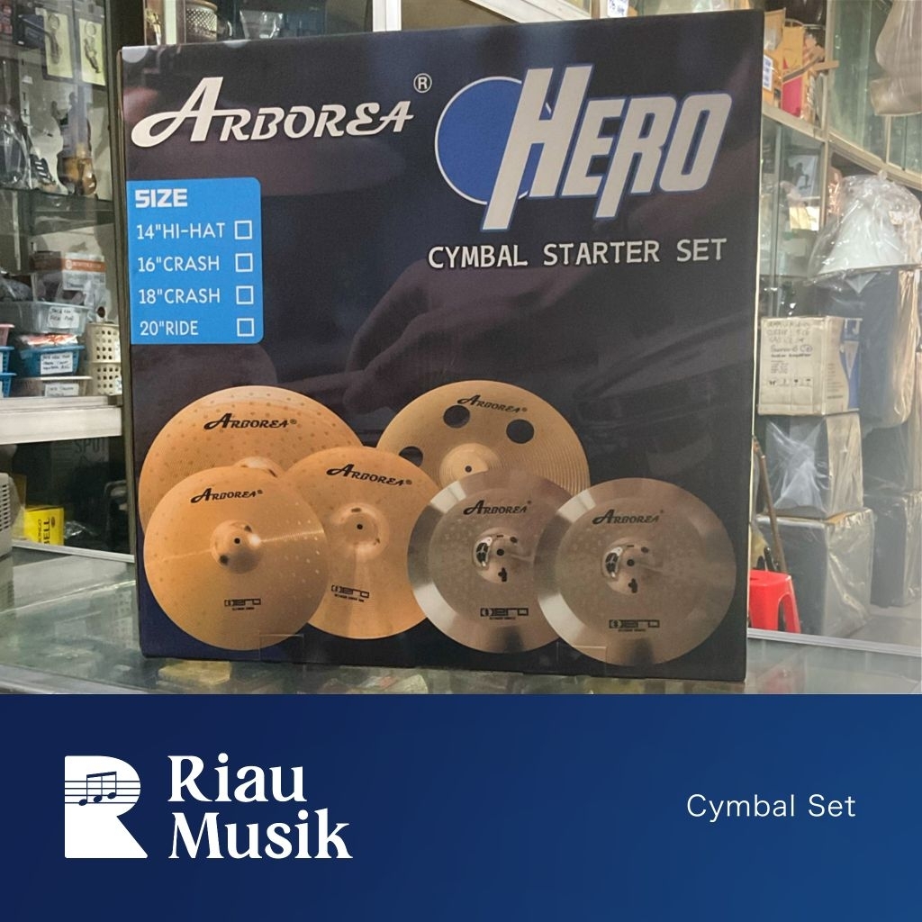 Arborea Hero Cymbal Starter Set