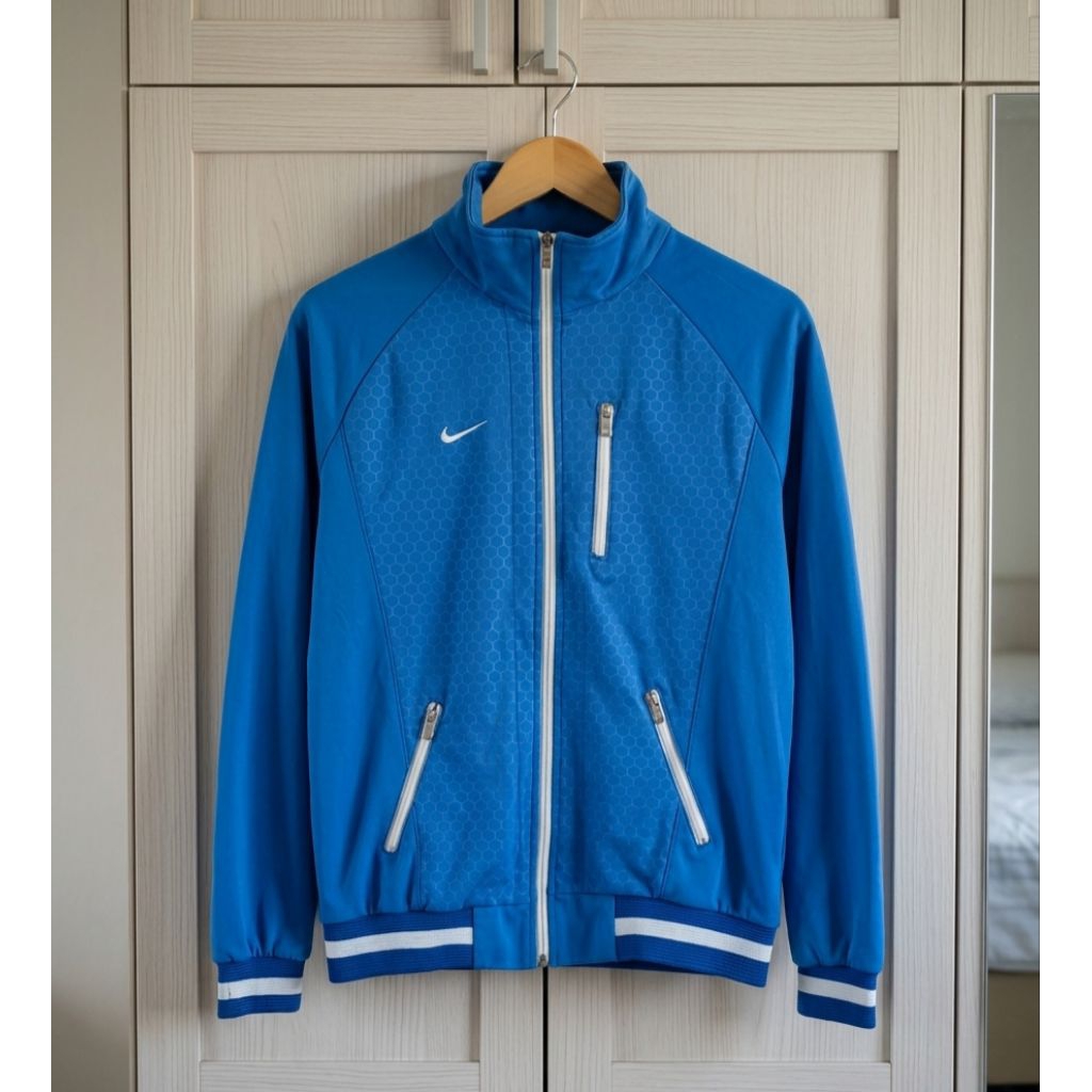 Jaket Sport Blue Second