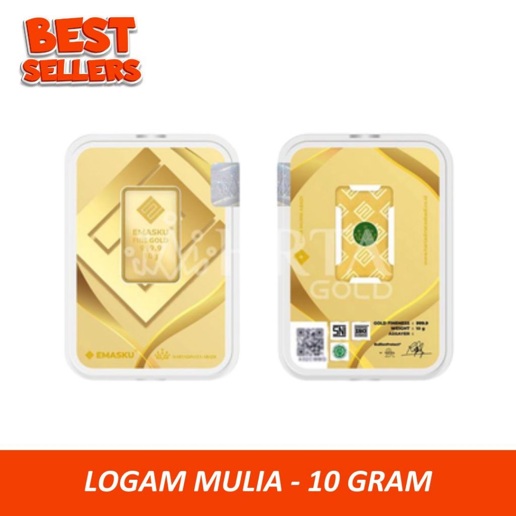 Emas - Logam Mulia - Ukuran 10 Gram
