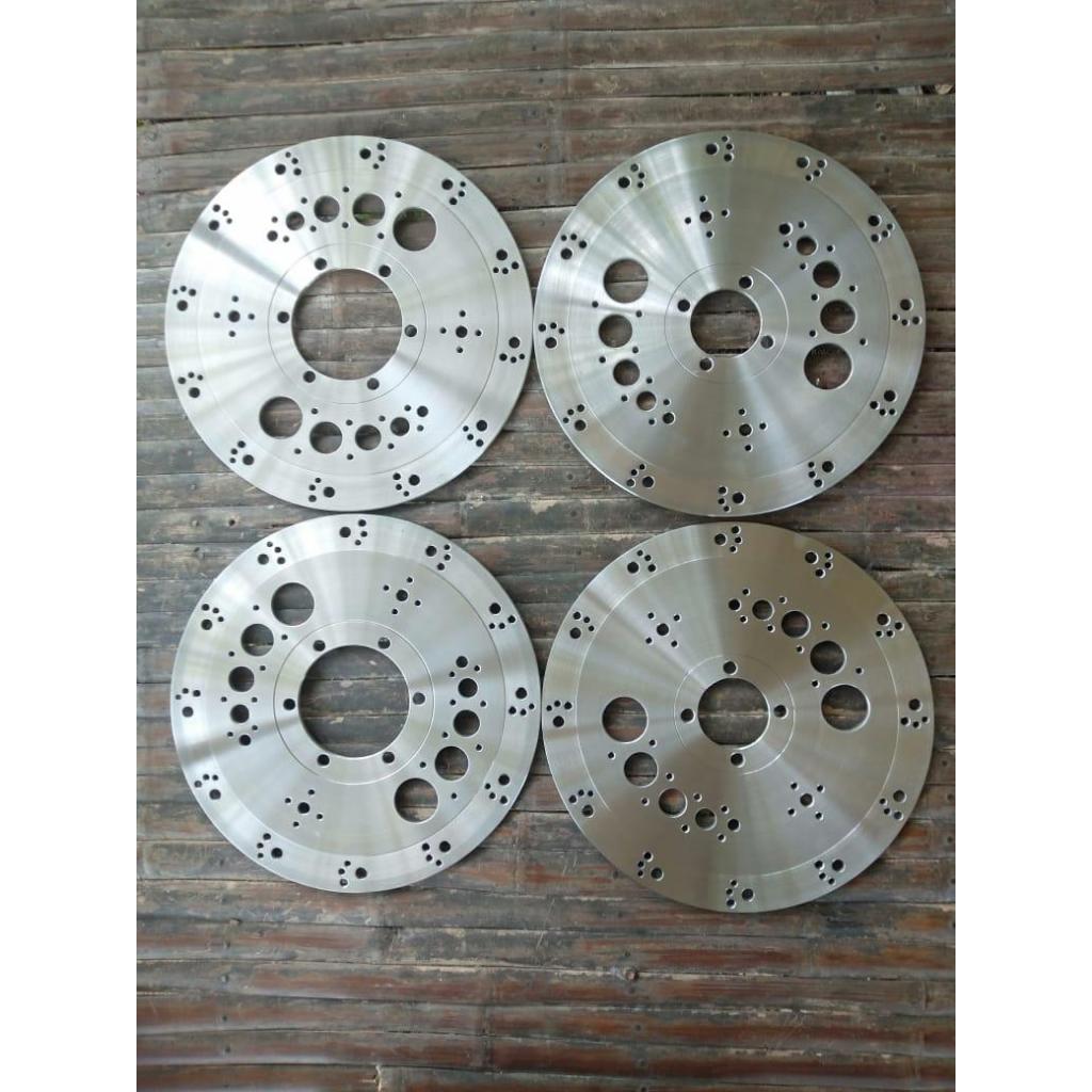Piringan Stainless Custom All pnp Scorpio, Jupiter, Ninja rr, Ninja r, Dt. Piringan kumis Lebar 320m