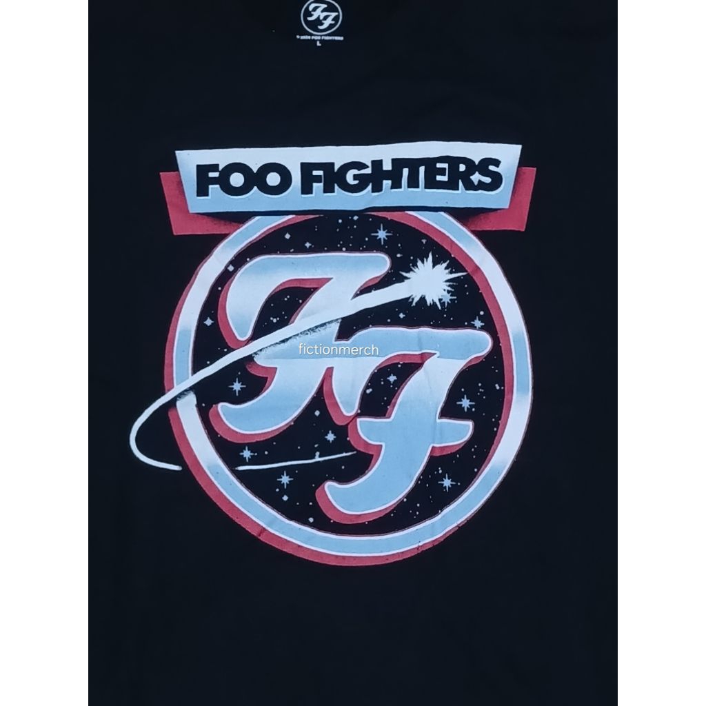 Kaos Band FOO FIGHTERS Original Size MEDIUM - Comet Tricolor