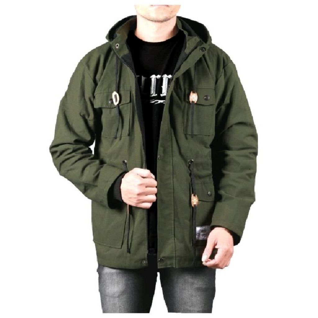 (talase7)Readyjaket pria panjang mrek sendang blue originalmalang