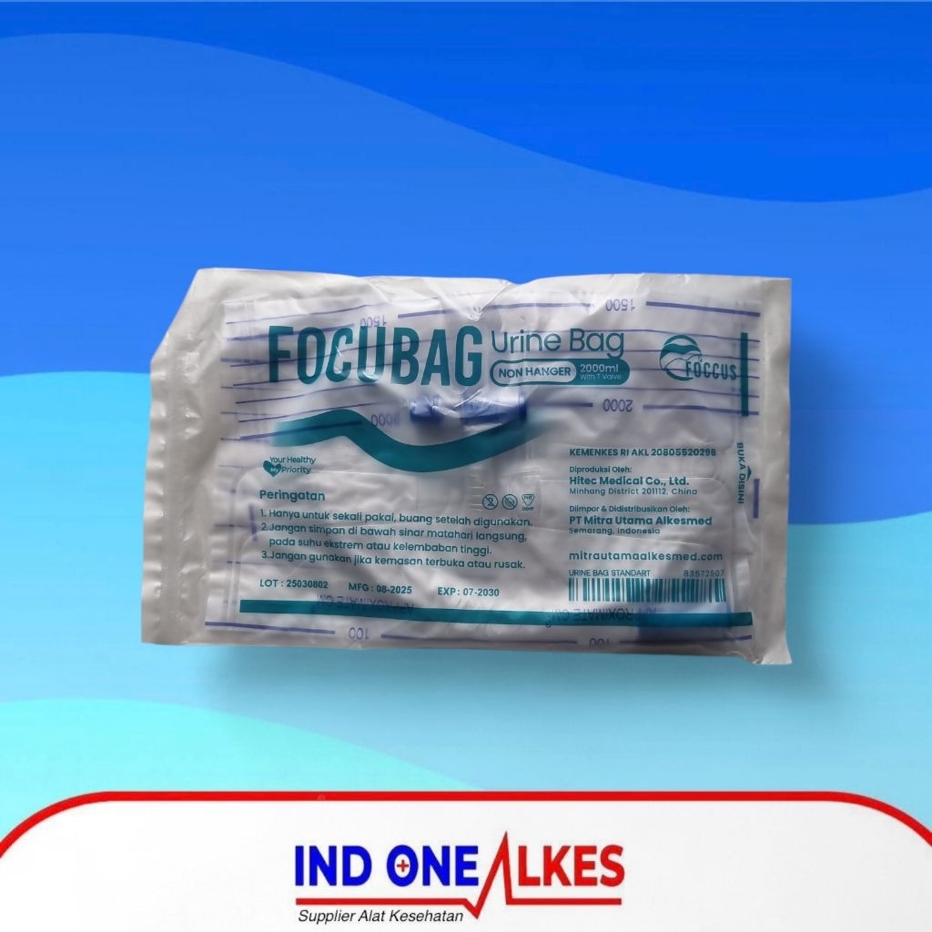 Urine Bag Non Hanger Foccus / Tempat Urine