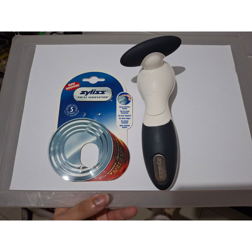 Zyliss Magnetic Can Opener, pembuka kaleng