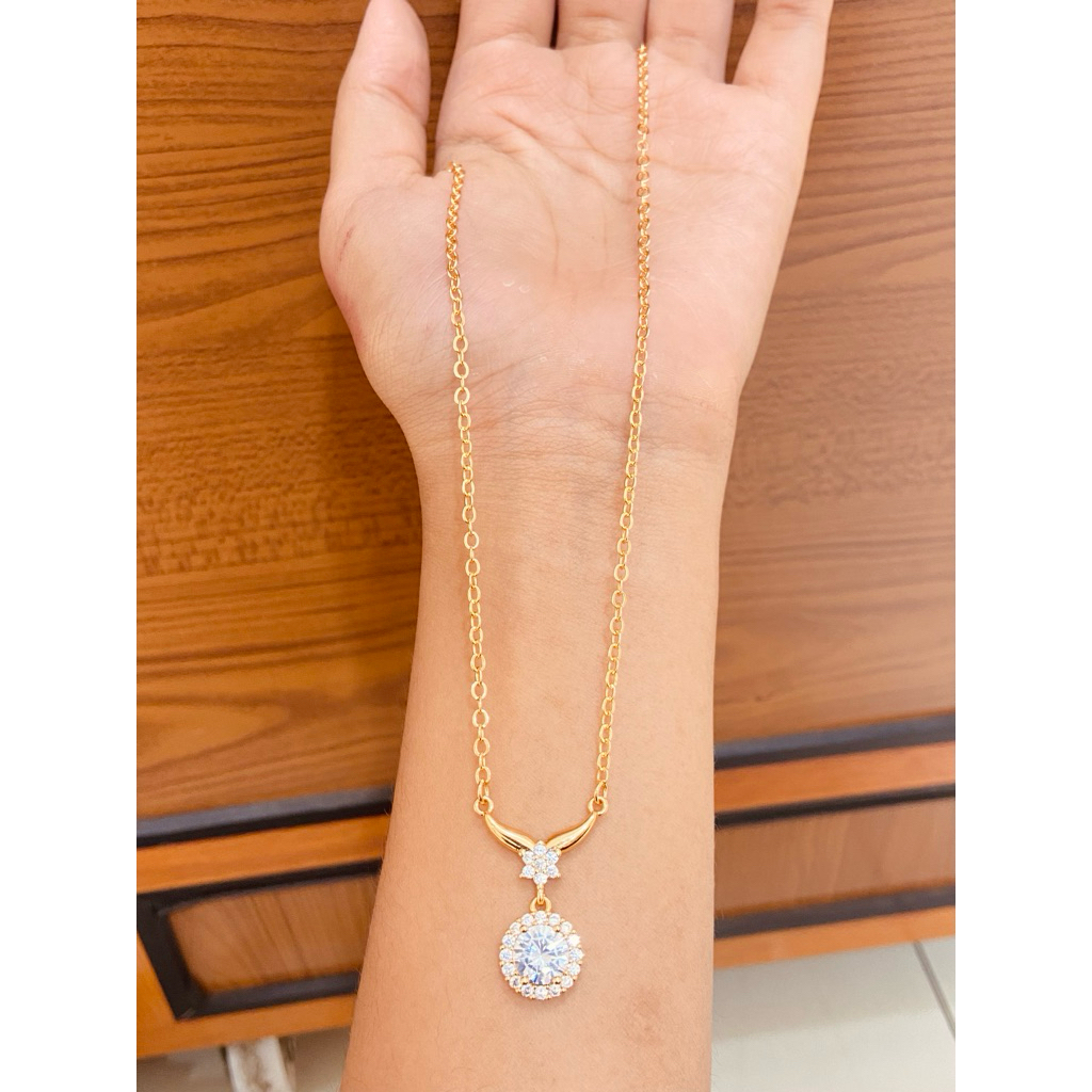 kalung rosegold