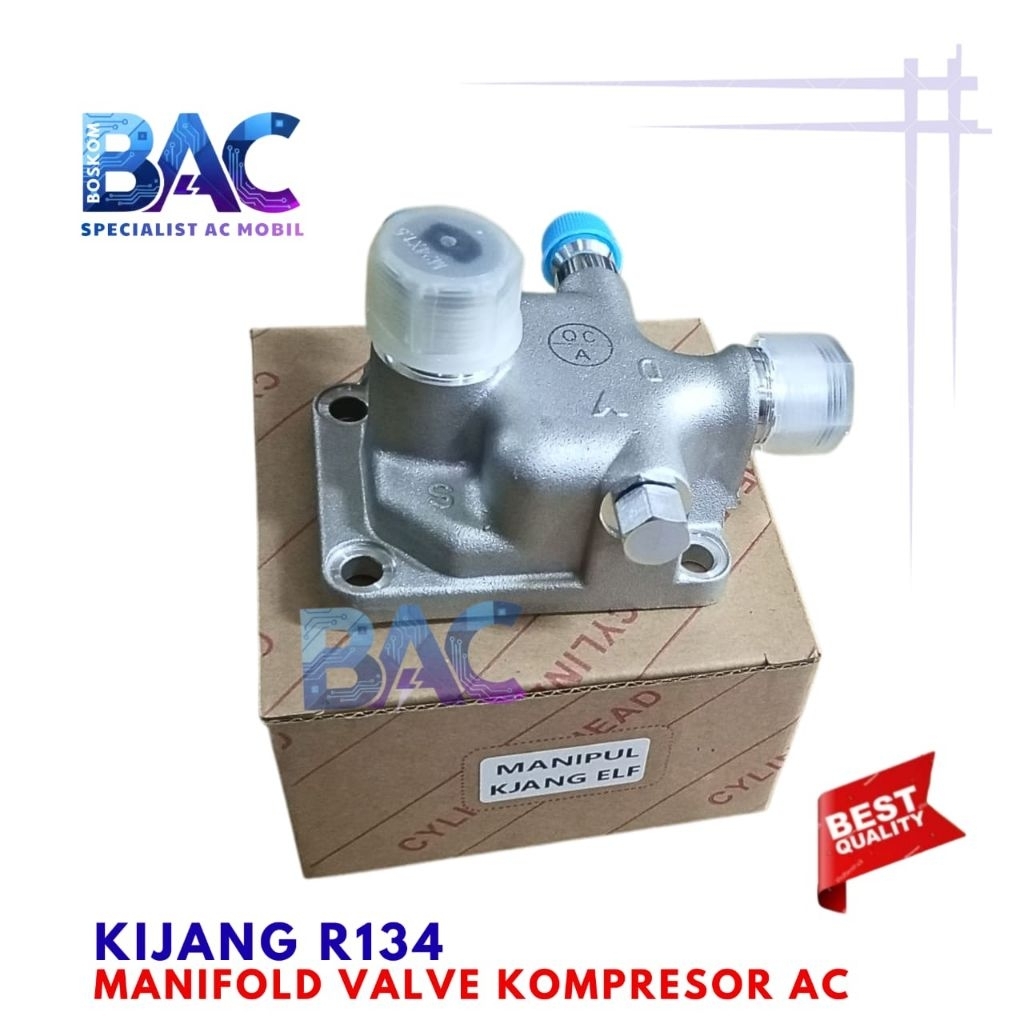 Manifold Manipul maniful Kompresor Ac Kijang R134 Panther 10 PA Valve Kompresor Ac