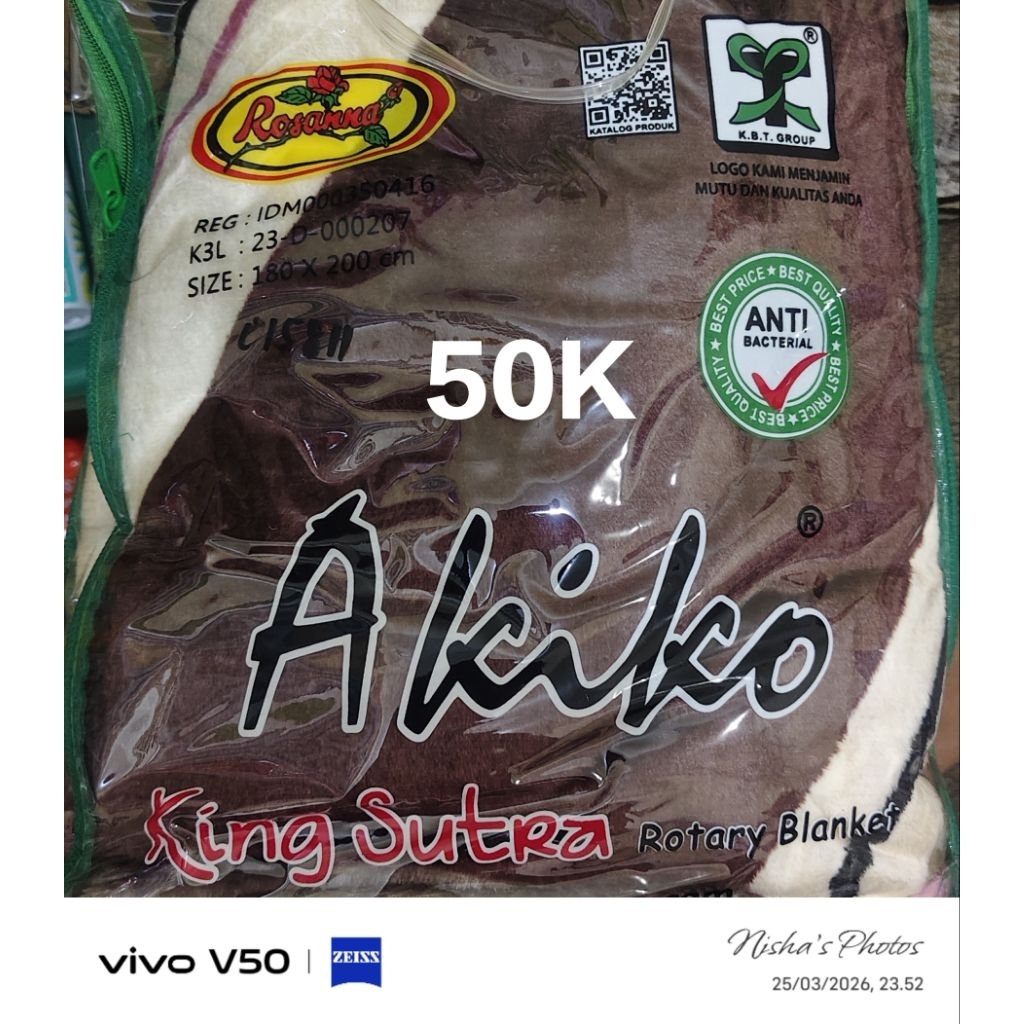 Selimut Akiko Ex Kado