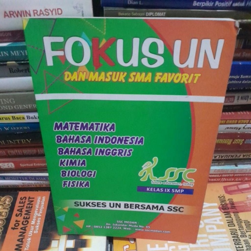 original fokus UN dan masuk SMA favorit kelas 9 SMP