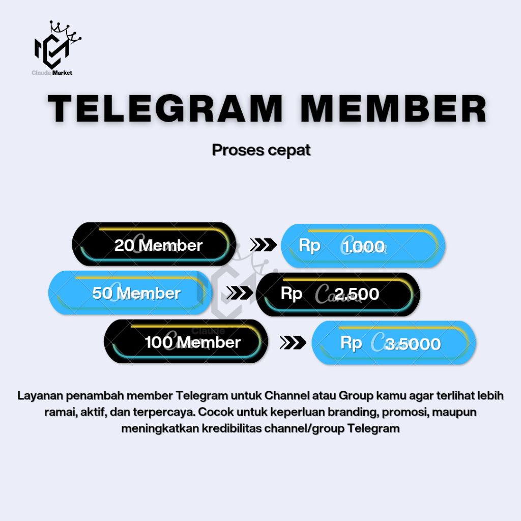 Member Telegram Chanel Dan Grup Permanen ( GARANSI )