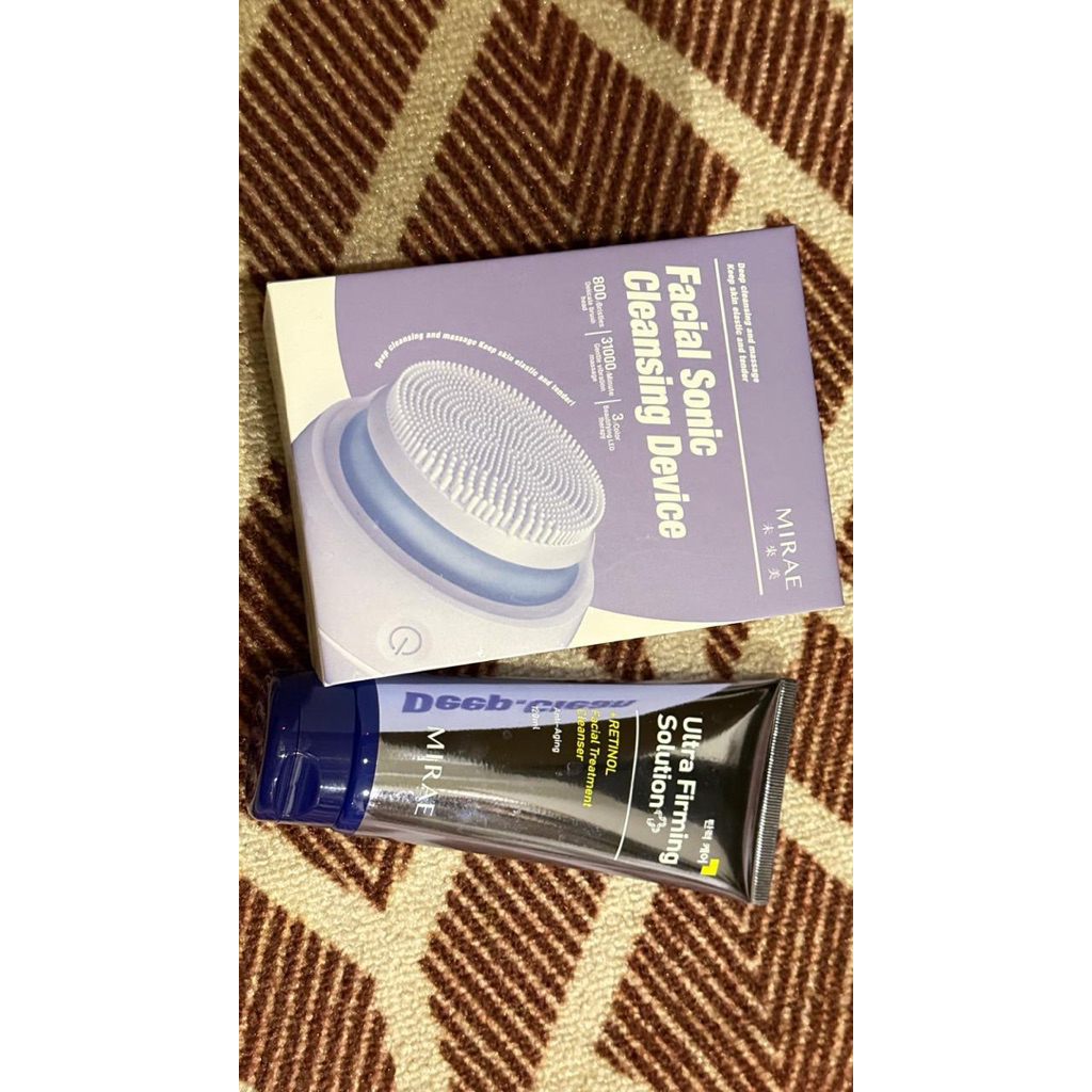 mirae facial sonic cleansing device