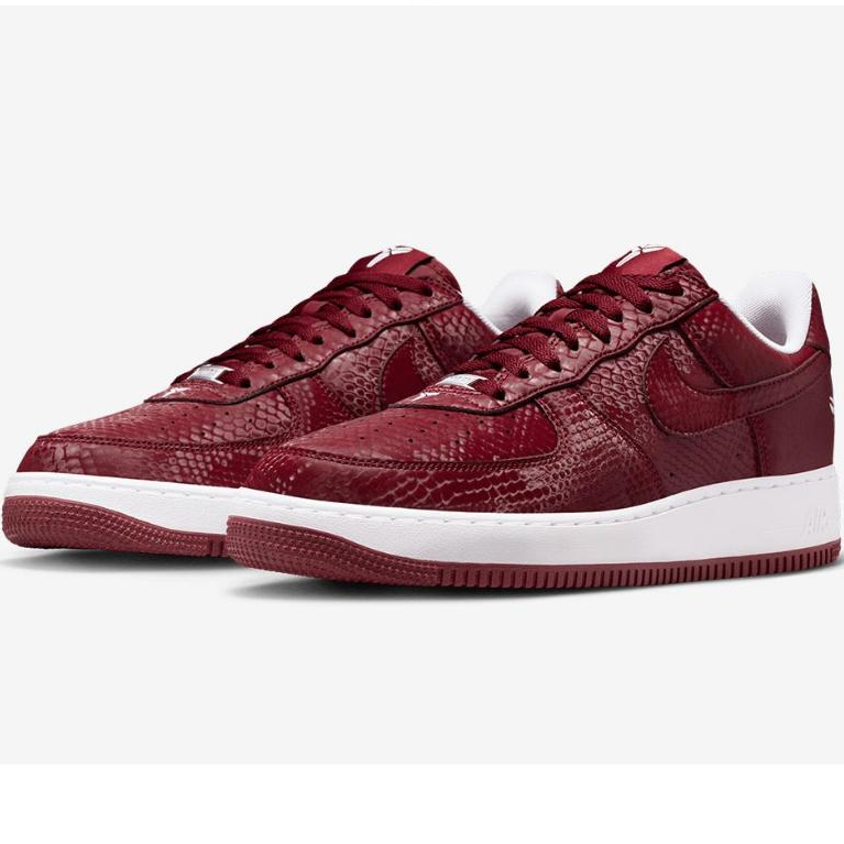 Sepatu Basket Pria Nike Kobe Bryant Air Force 1 Low Lower Merion High Away IB0018-600