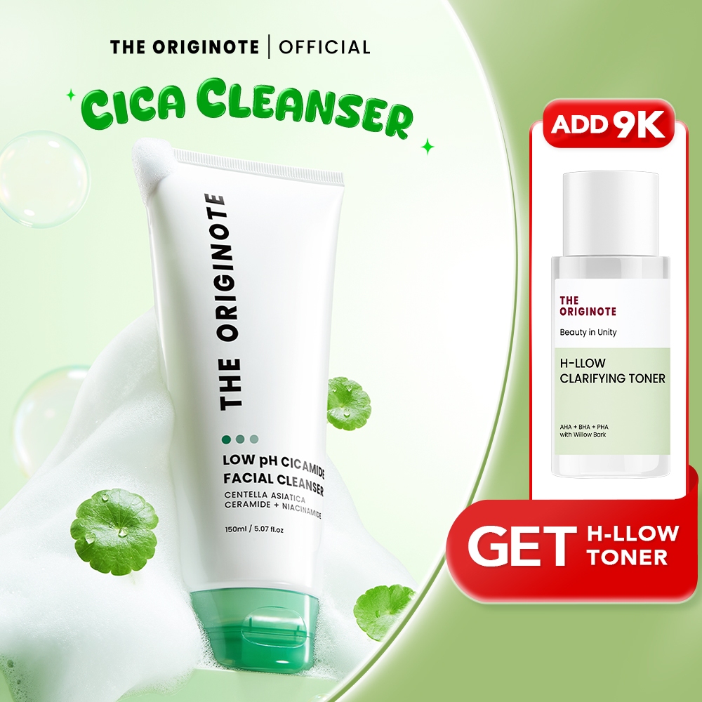 [FREE GIFT] The Originote Gentle Facial Wash Low pH 150ml - Low pH Cleanser Sabun Cuci Muka | Pember