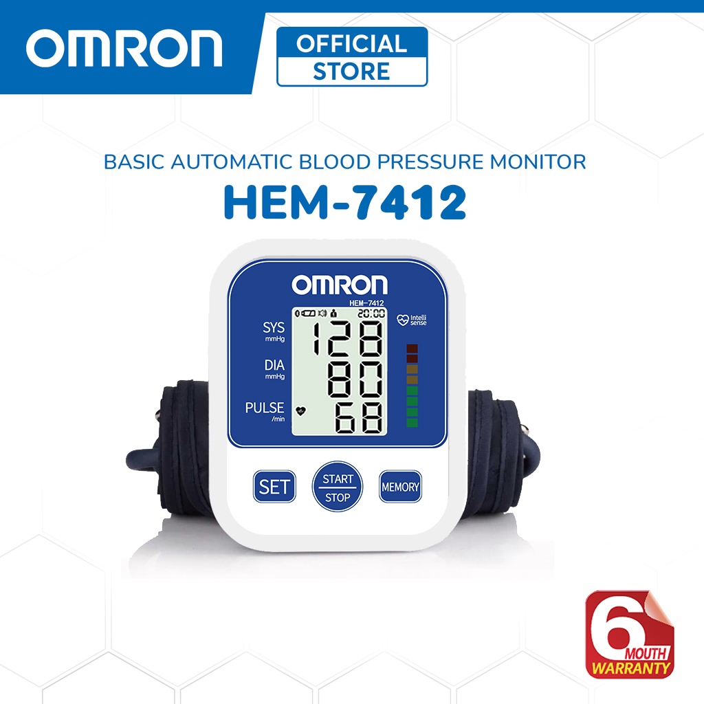 Tensimeter Digital Omron Tensimeteralat Cek Tensi Darah Digital Omron Hem 7412