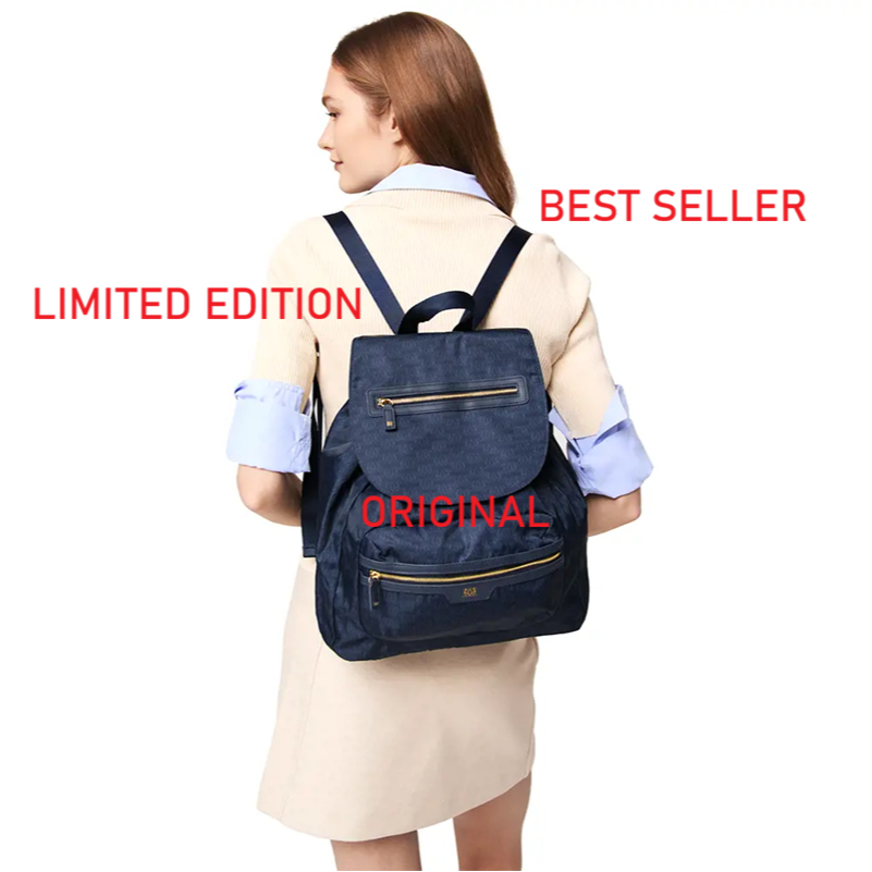 DFB Oriflame Escape Backpack Original Tas Ransel Wanita Kekinian | Tas Kuliah Sekolah Kerja Stylish 