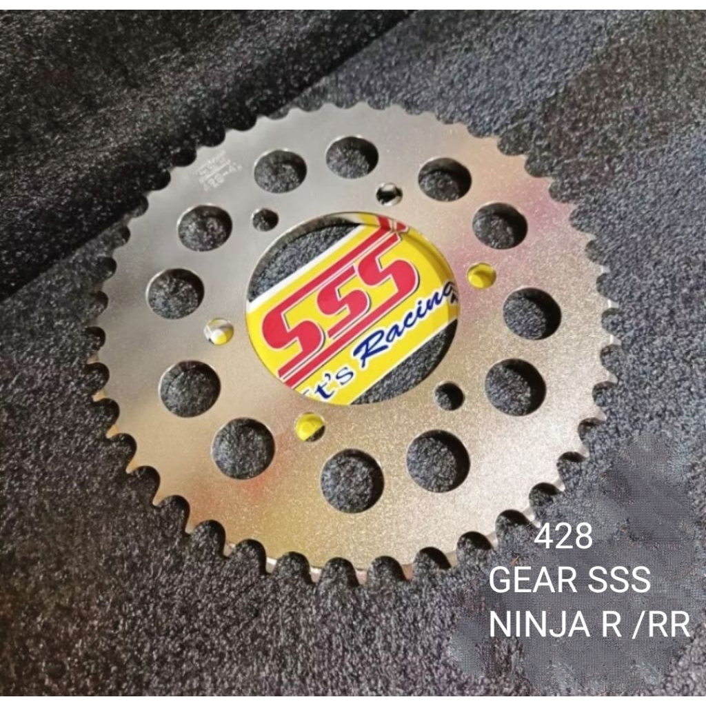 Gear sss Gear belakang sss 428 Ninja S Ninja R Ninja RR Original sss gear belakang 428 SSS