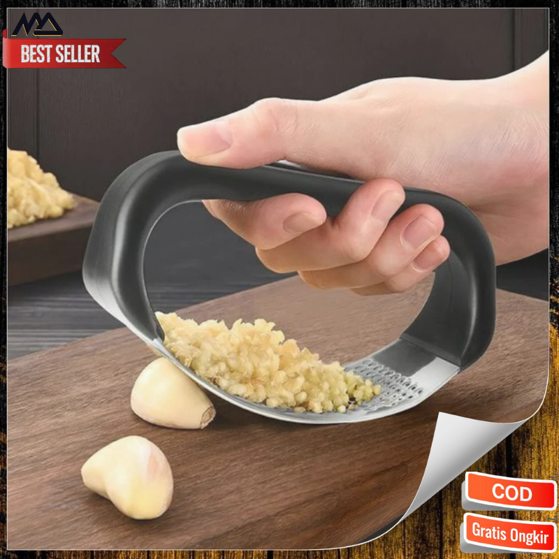 Alat Penghancur Bawang / Parutan Alat Penghancur Bawang Putih Garlic Press / Penghancur Bawang Putih