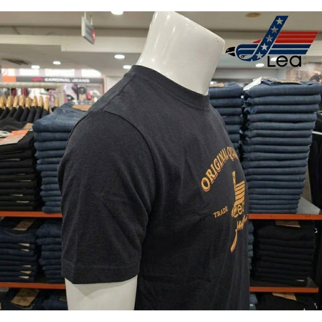 KAOS PRIA LENGAN PENDEK REGULER FIT LEA JEANS