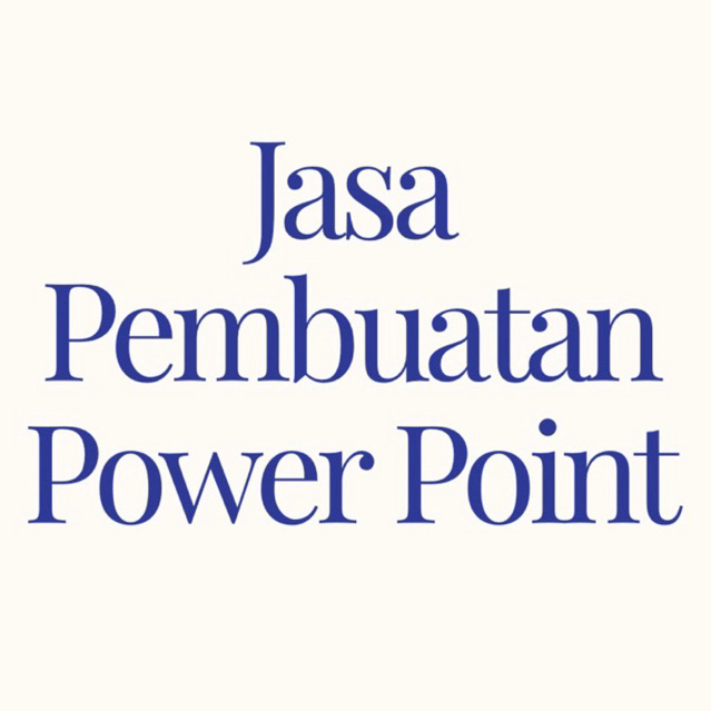 Jasa Pembuatan Power Point/Jasa Pembuatan PPT/Joki PPT