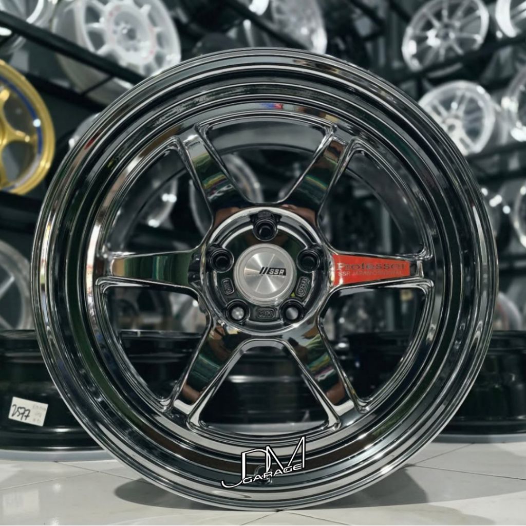 velg ssr professor r18 lebar 9,5 pcd 5x114 et 25 velg mobil ring 17 pnp mobil Innova reborn venturer