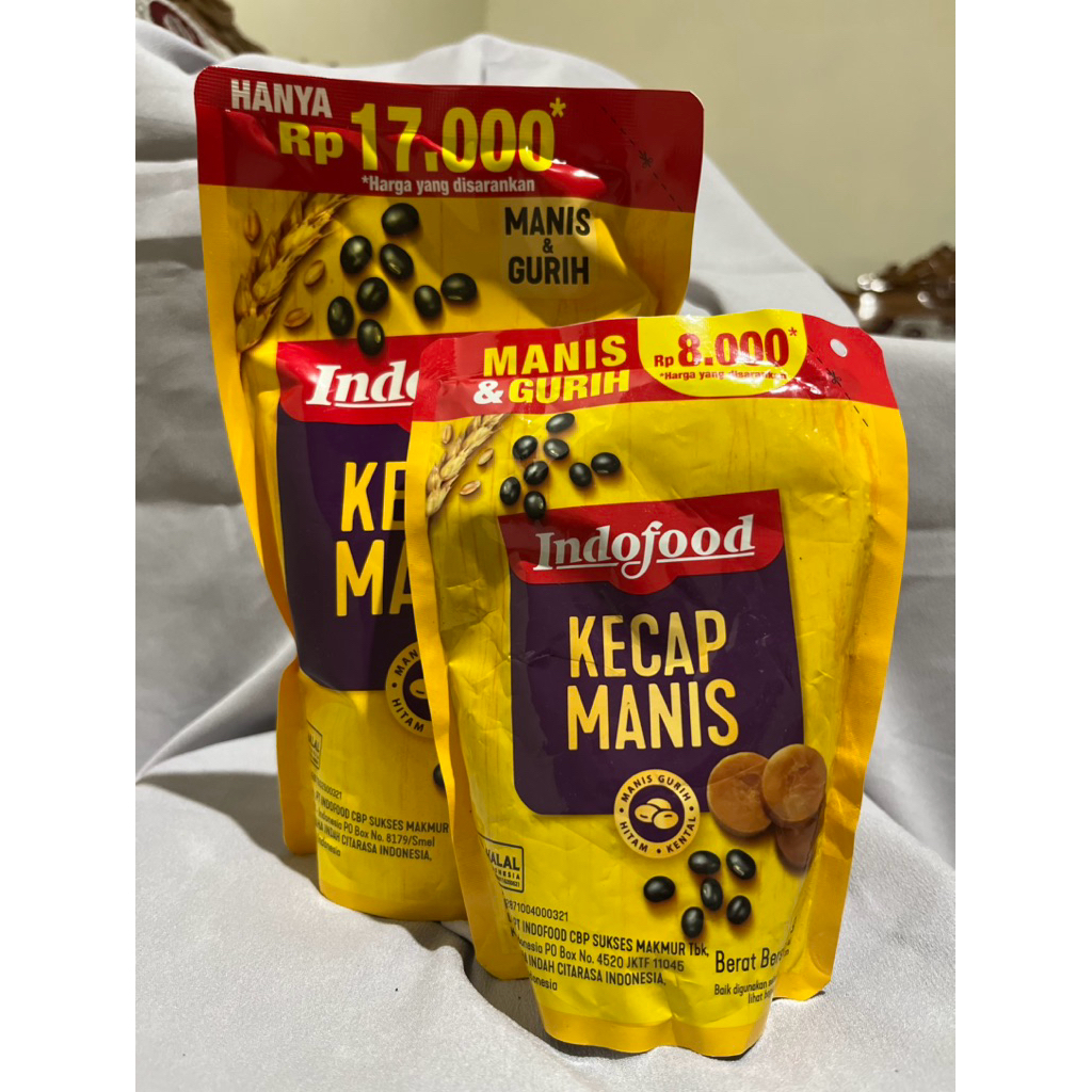 INDOFOOD Paket Hemat Kecap Indofood 280gr + 720gr rasa gurih manis premium harga ekonomis