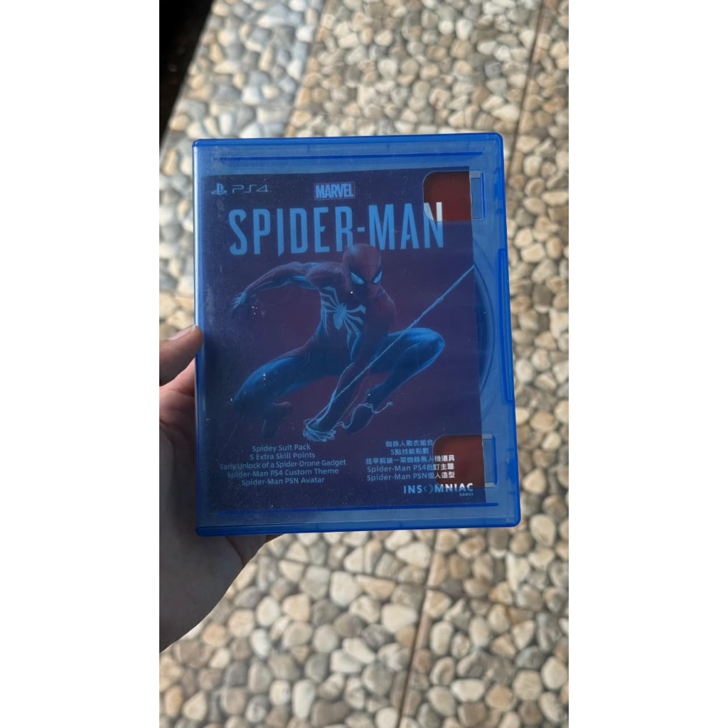 kaset ps4 spiderman