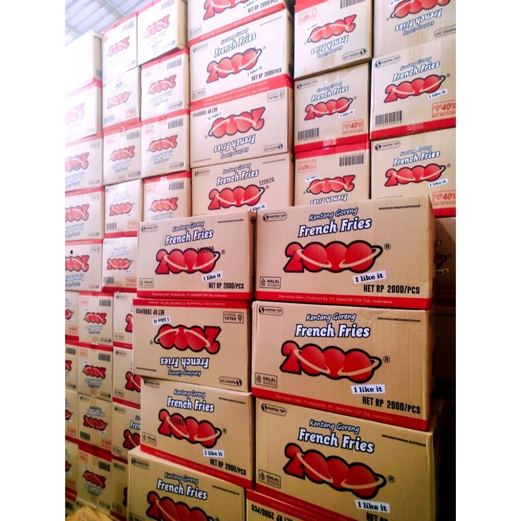 snack french fries 2000-1 dus isi 40pcs