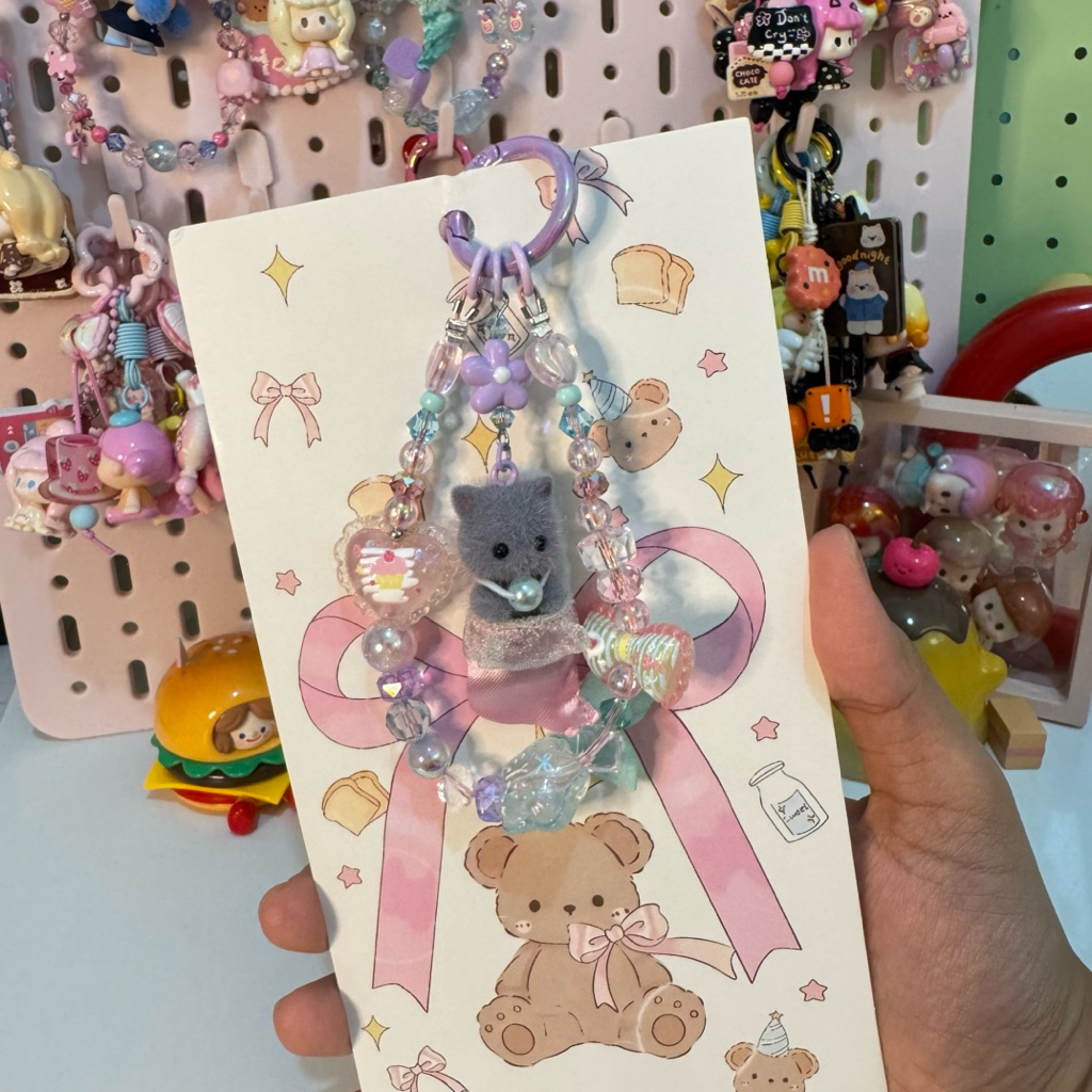 sylvanian families strap phone mermaid castle