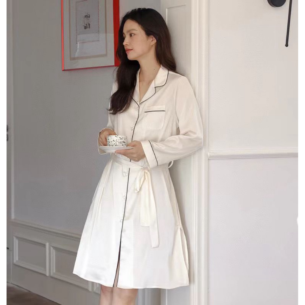 Daster Diane Sally Polos Pajamas Diane Sally Baju tidur Daster