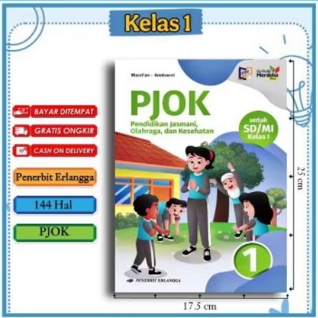 PJOK KELAS 1 SD/MI KURMER BEST SELLER