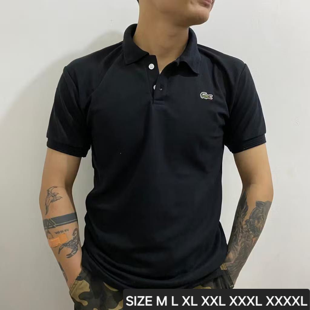 Kaos Kerah Polo Shirt Lacoste/Kaos Kerah Polo Pria Lengan pendek